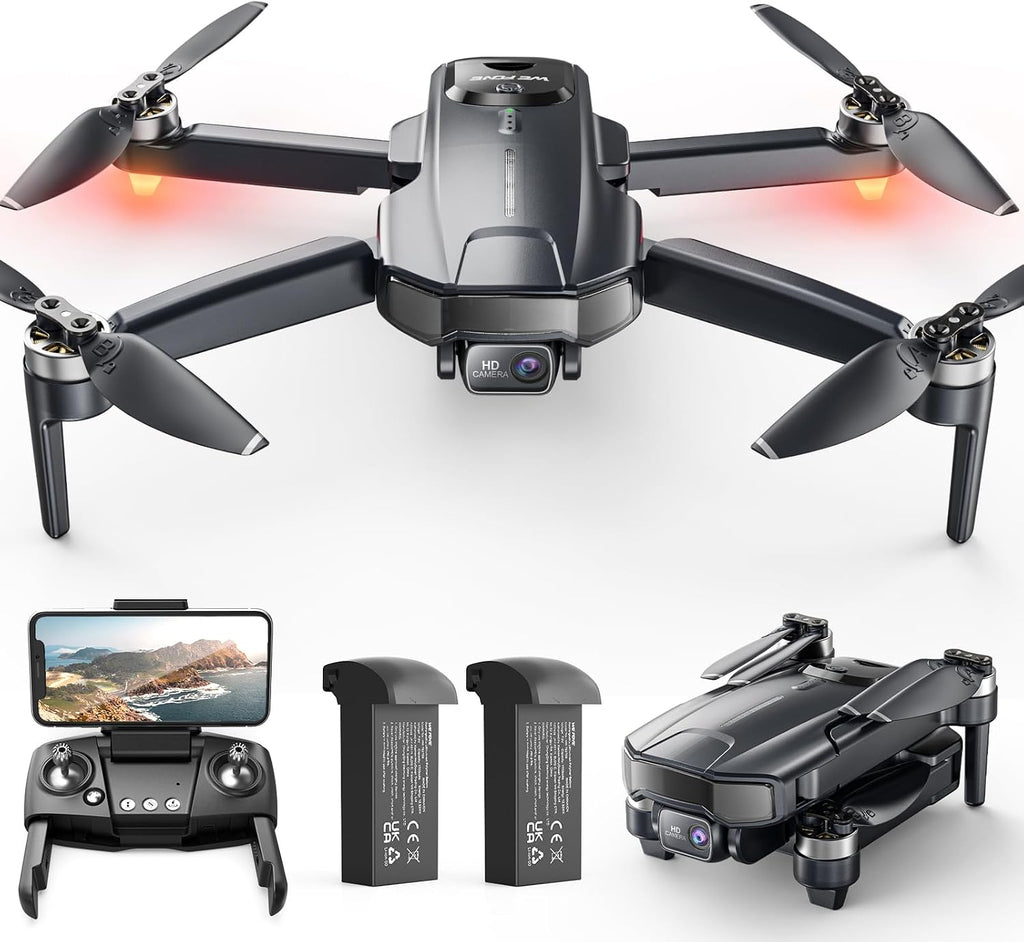 Drones with Camera for Adults 4k, WF31 GPS RC Drone FPV Foldable Quadcopter for Beginner with Brushless Motor, 5G