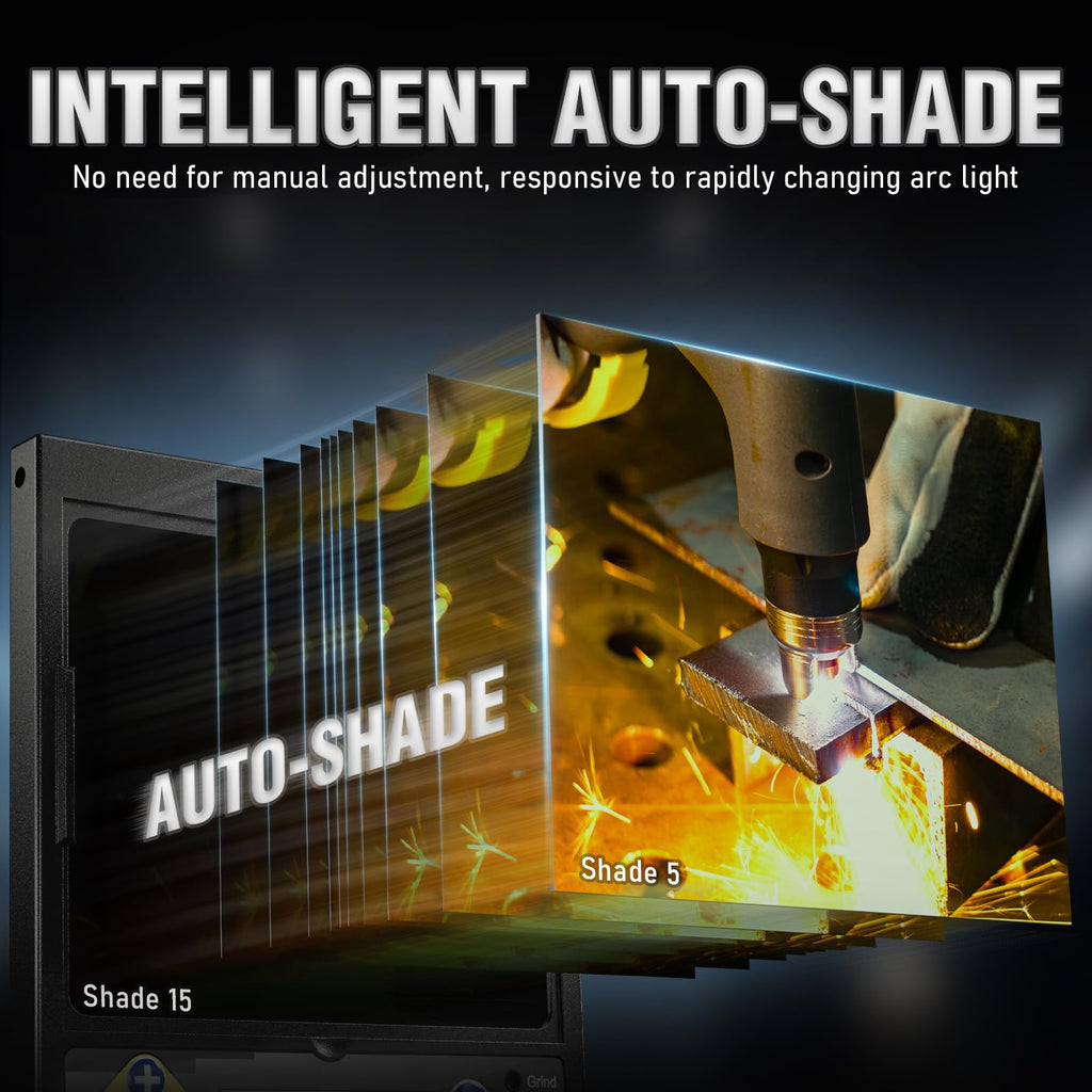 Smart Auto-Shade Welding Helmet with Digital Filter