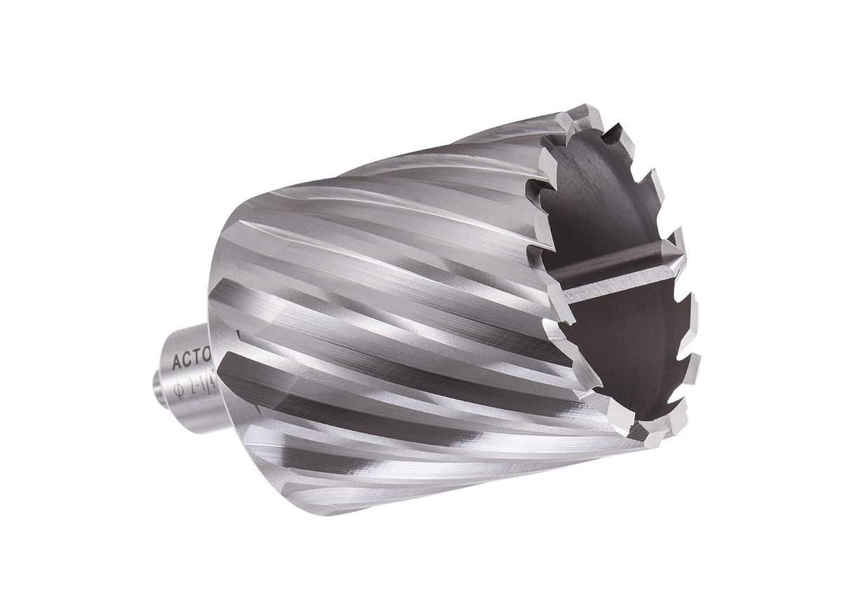 2-1/4" Diameter × 2" Depth of Cut HSS ANNULAR Cutter with 3/4'' Weldon Shank