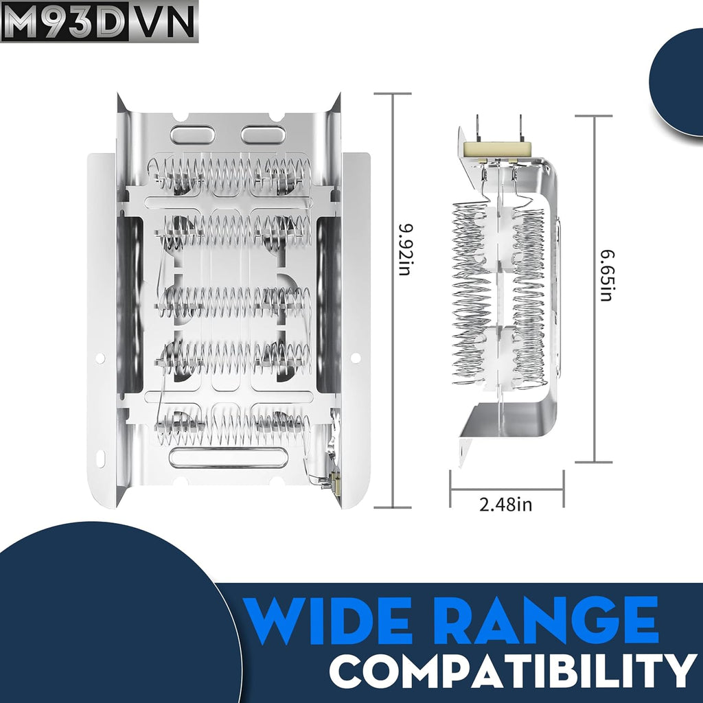 MEDX655DW1 MEDC415EW0 MEDC415EW1 Dryer Heating Element for Maytag