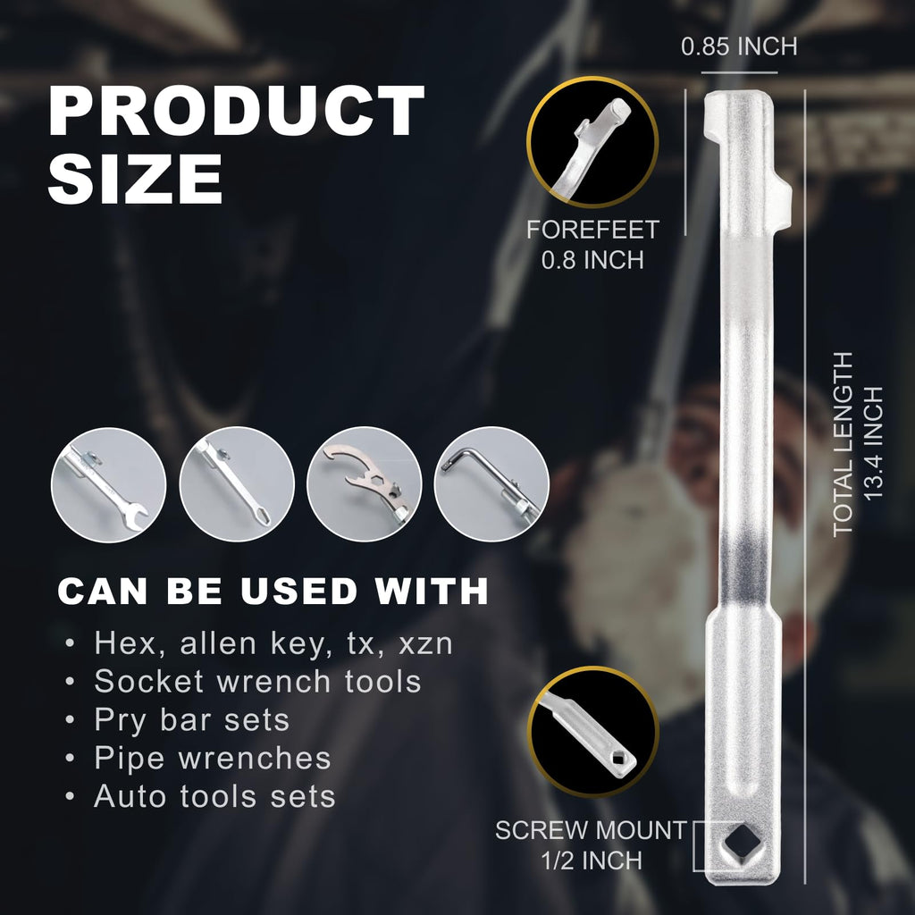 Yunziling 2pcs Wrench Extender Tool & Adaptor