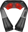 Shiatsu Neck Massager with Heat for Pain Relief Deep Tissue, 2026 Upgraded 3D Back Shoulder Kneading Massage Pillow