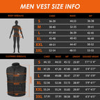 Heated Vest for Men with Battery Pack Included Men's Heated Vests