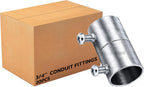 20PCS 3/4" EMT Coupling, Electrical Conduit Screw Connectors