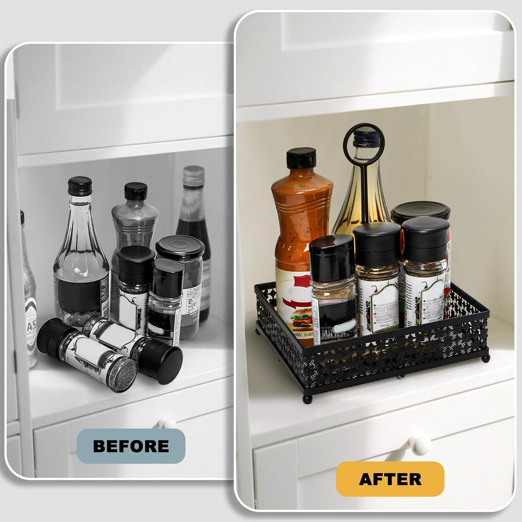 2 Pack Condiment Caddy, Including Number Card Holder