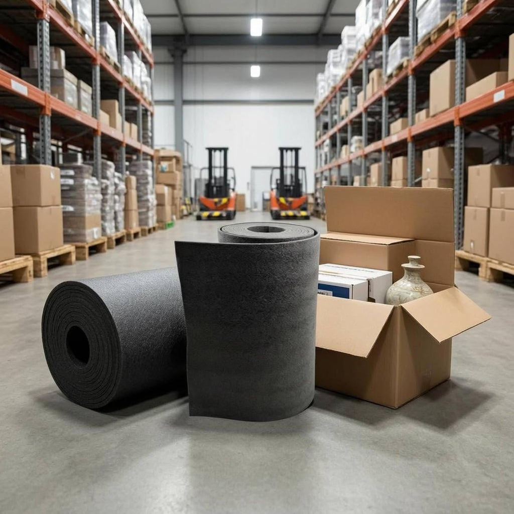 Expanded Polyethylene Foam Roll Textured Pearl Roll Resilient Shockproof Packaging Film for Storage