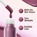 Cool Toned Liquid Blush, Liquid Blush for Cheeks, Berry Glow