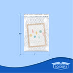 7x8.5" Clear Self-Sealing Bubble Out Bag Pouches, 200 Pack
