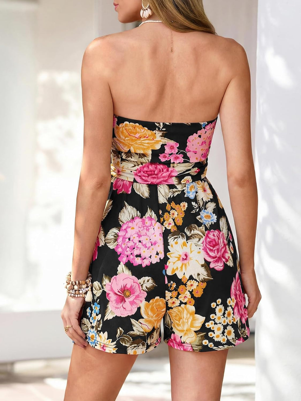 Summer Rompers For Women 2026 Strapless