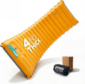 Inflatable Camping Sleeping Pad, 4-Inch Thick Full Air Support, No Bottoming Out for Side Sleepers, Camping &