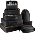 8 Set Packing Cubes for Travel,Luggage Organizers for Travel Accessories