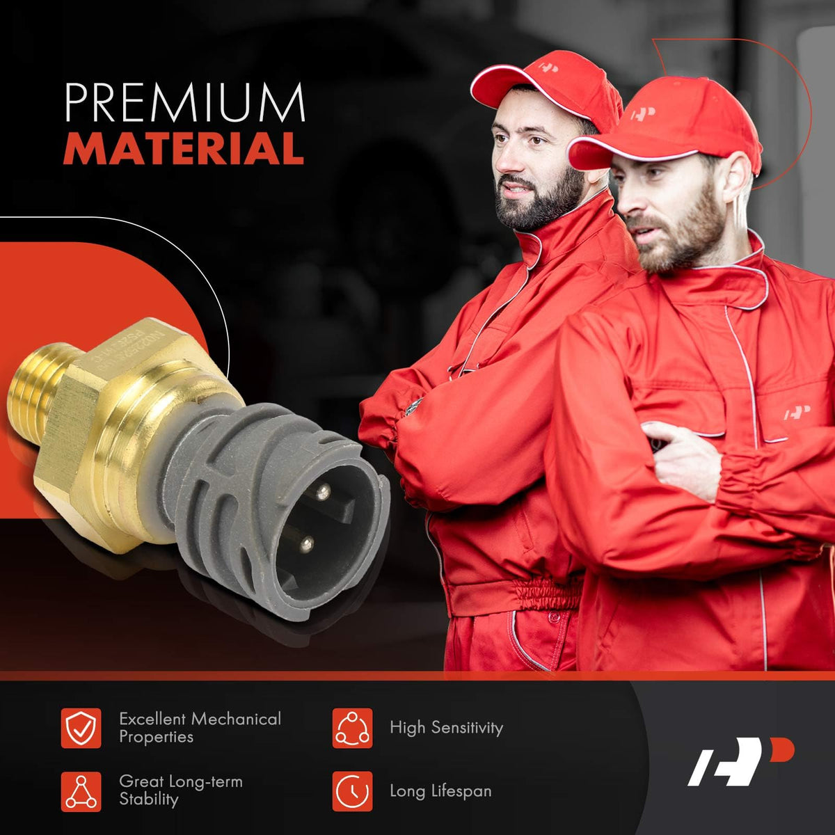 A-Premium Oil Pressure Sensor Switch Compatible with DAF CF85, XF105
