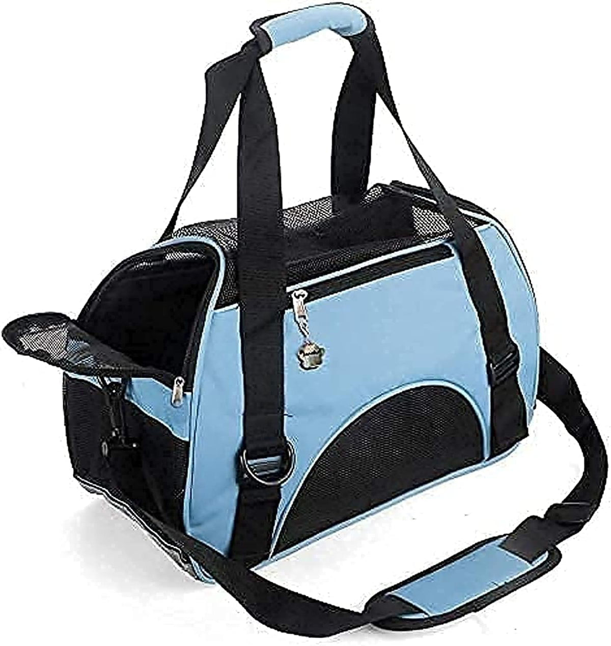 Cat Carrier,Soft-Sided Pet Travel Carrier for Cats,Dogs Puppy Comfort Portable Foldable Pet Bag Airline Approved