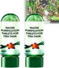 Powerful Aquarium Water Purification Tablet,Water Purification Tablets for Fish Tank,Remove All Kinds of Turbidity
