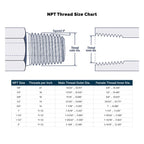 HYDRAULICS DIRECT | 90° Elbow 1/2" ORB Male x 3/8" NPTF Male