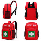 Empty Durable First Aid Backpack for Workplace & Outdoors 1PC