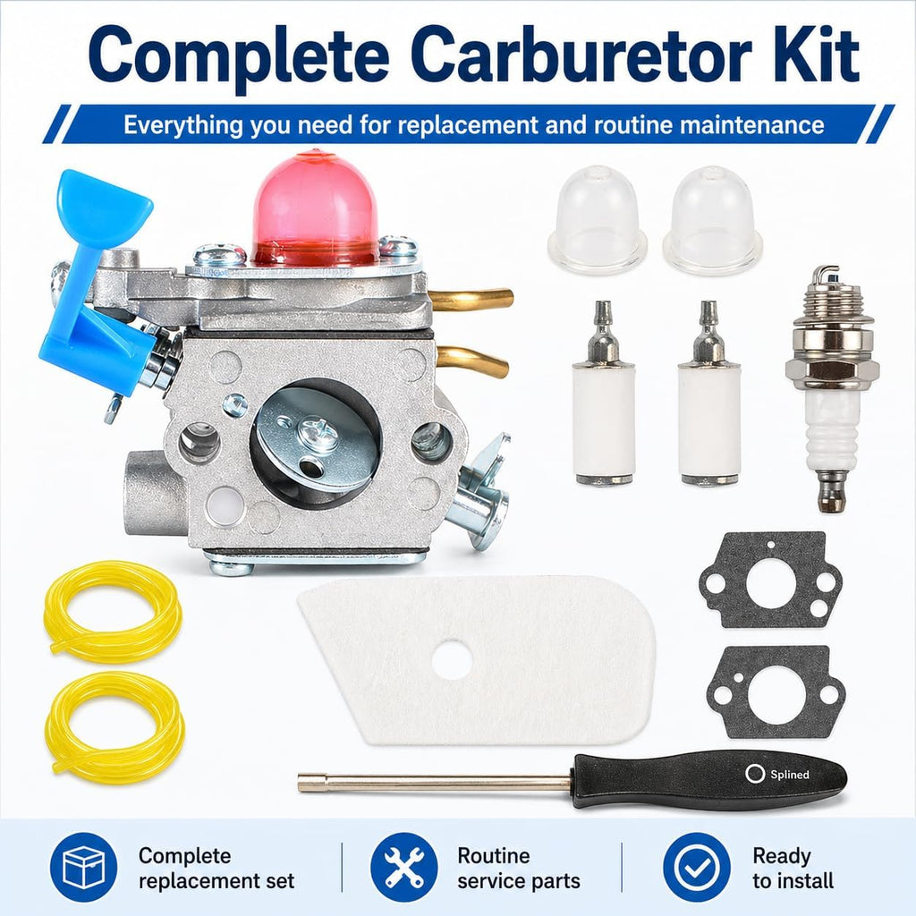 128LD Carburetor for Husqvarna 128LX 128CD 128C 128L 128DJX Trimmer