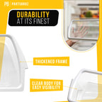 Refrigerator Door Shelf Bin for Whirlpool WRS322FDAB01 (2-Pack)