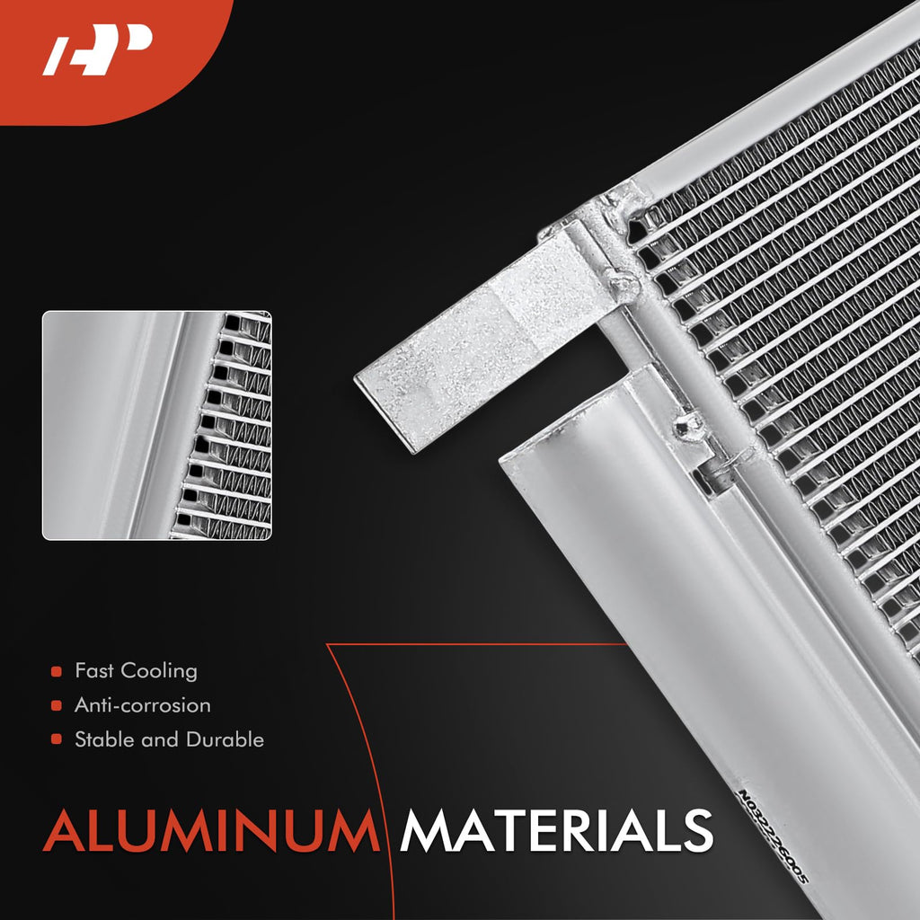 A-Premium Air Conditioning Condenser Compatible with Hyundai