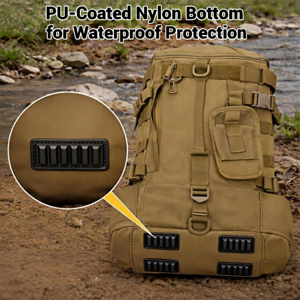 Small Fishing Bag Tackle Backpack with Rod Holder Lightweight Backpack for Fishing Hiking Kayaking Outdoor Gear