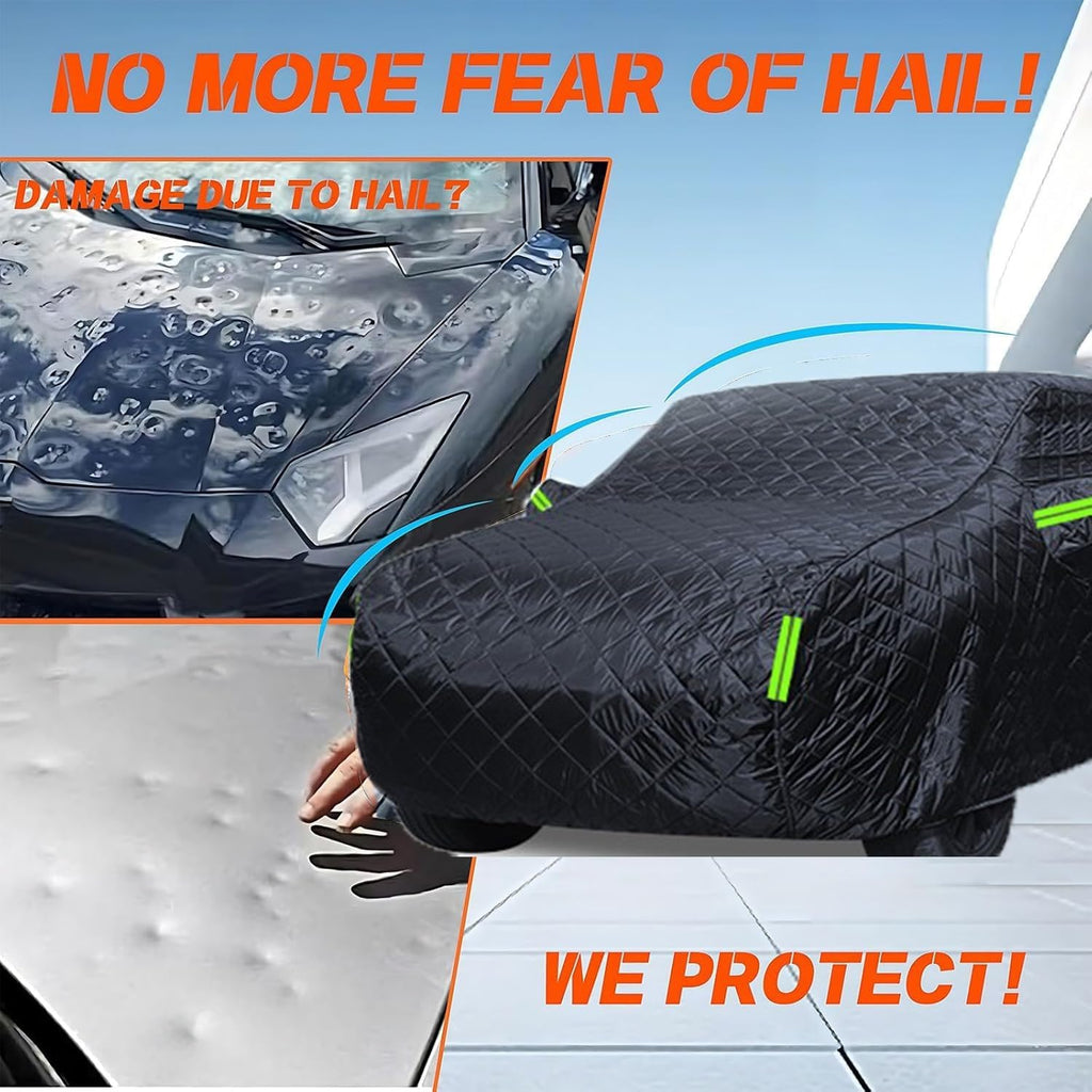 Full Car Cover Compatible with BMW M4/420i 428i 430i 435i 440i Outdoor Hail Protection Car Cover,Thicken Hail Cover