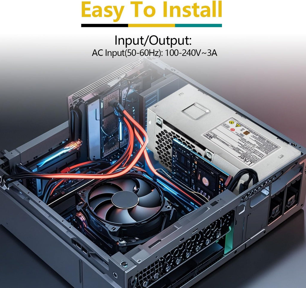 210W Power Supply 54Y8941 Compatible with Lenovo ThinkCentre M700 M800 M900