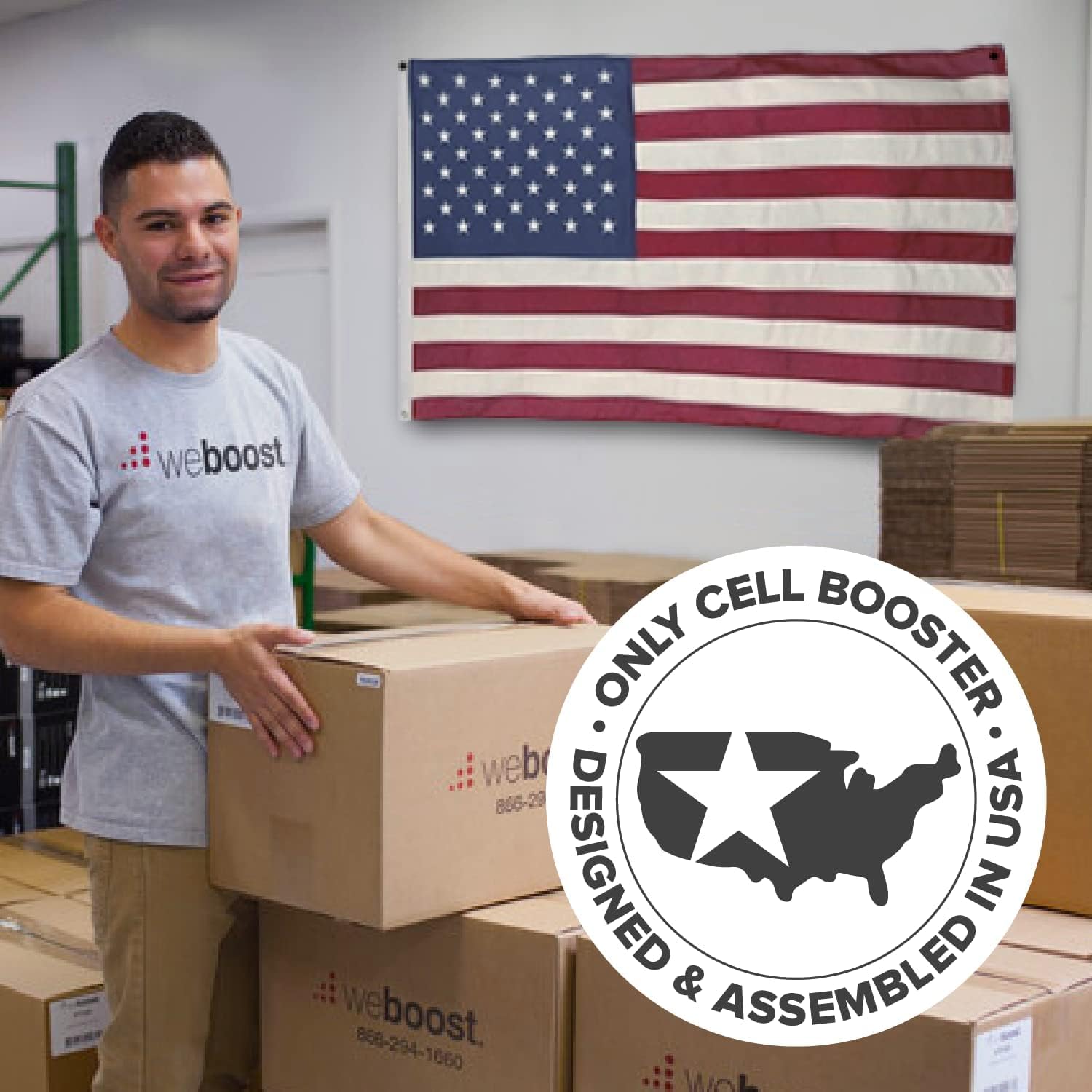 Drive X RV - Cell Phone Signal Booster kit | Boosts 5G & 4G LTE for All U.S. & Canadian Carriers - Verizon, AT&T