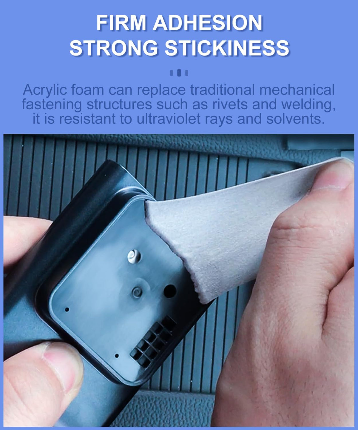 Double Sided Tape Heat Resistant Heavy Duty, 12 Pcs Adhesive Pads