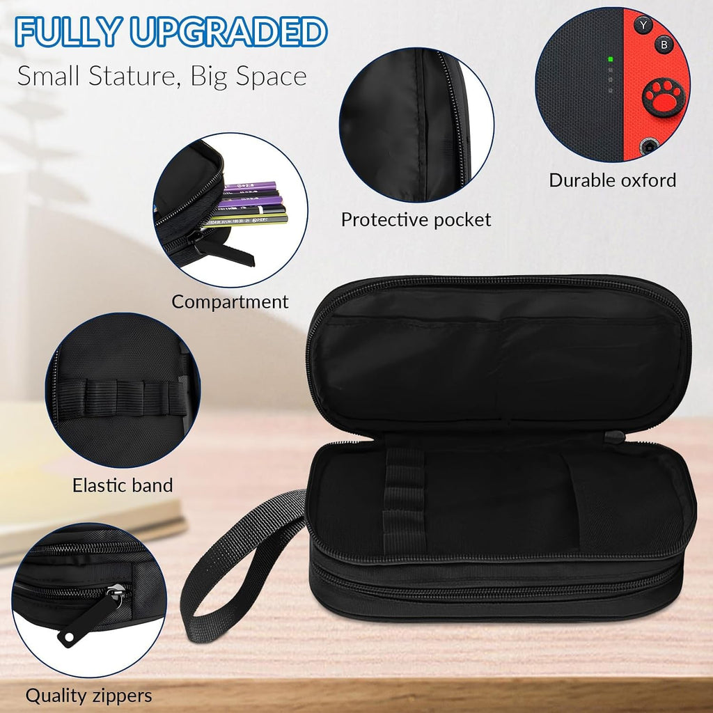 Large Pencil Case for Boys - Boys Pencil Pouch with Zipper Compartments - Big Capacity Pen Box Gamer Pen Bag