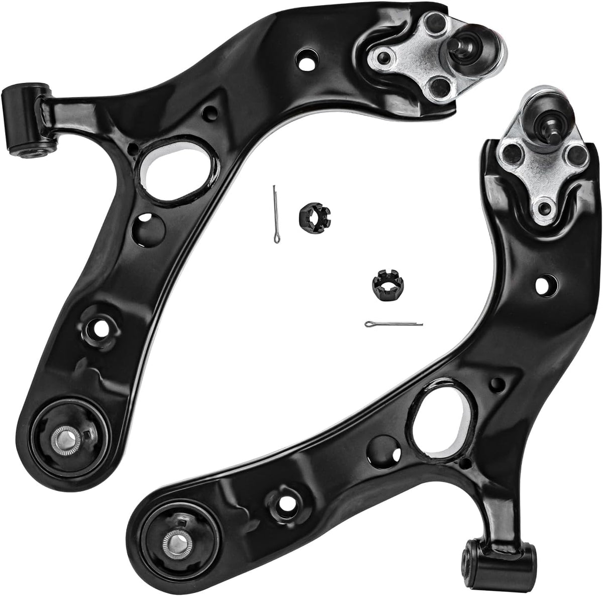 Detroit Axle - 2pc Front Lower Control Arms w/Ball Joints for Toyota RAV4