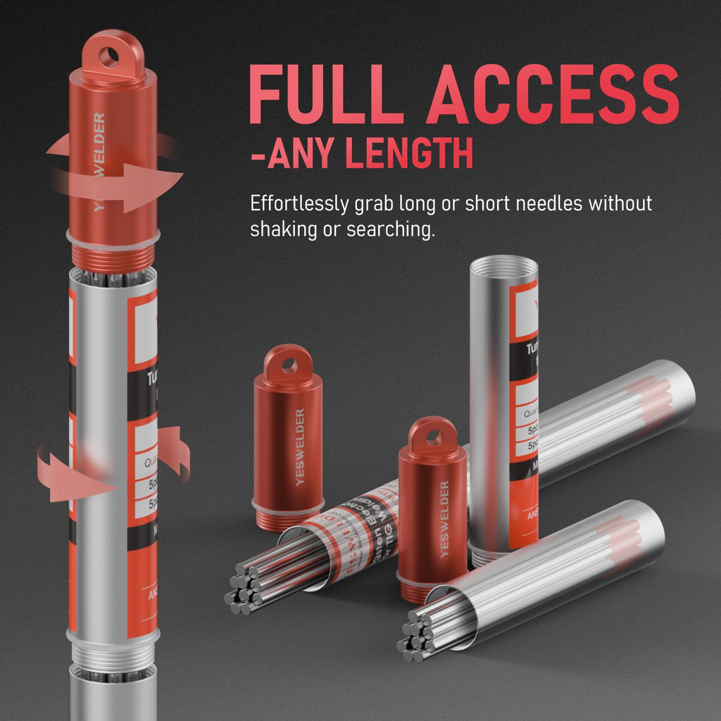 TIG Welding Tungsten Electrode Red Tip