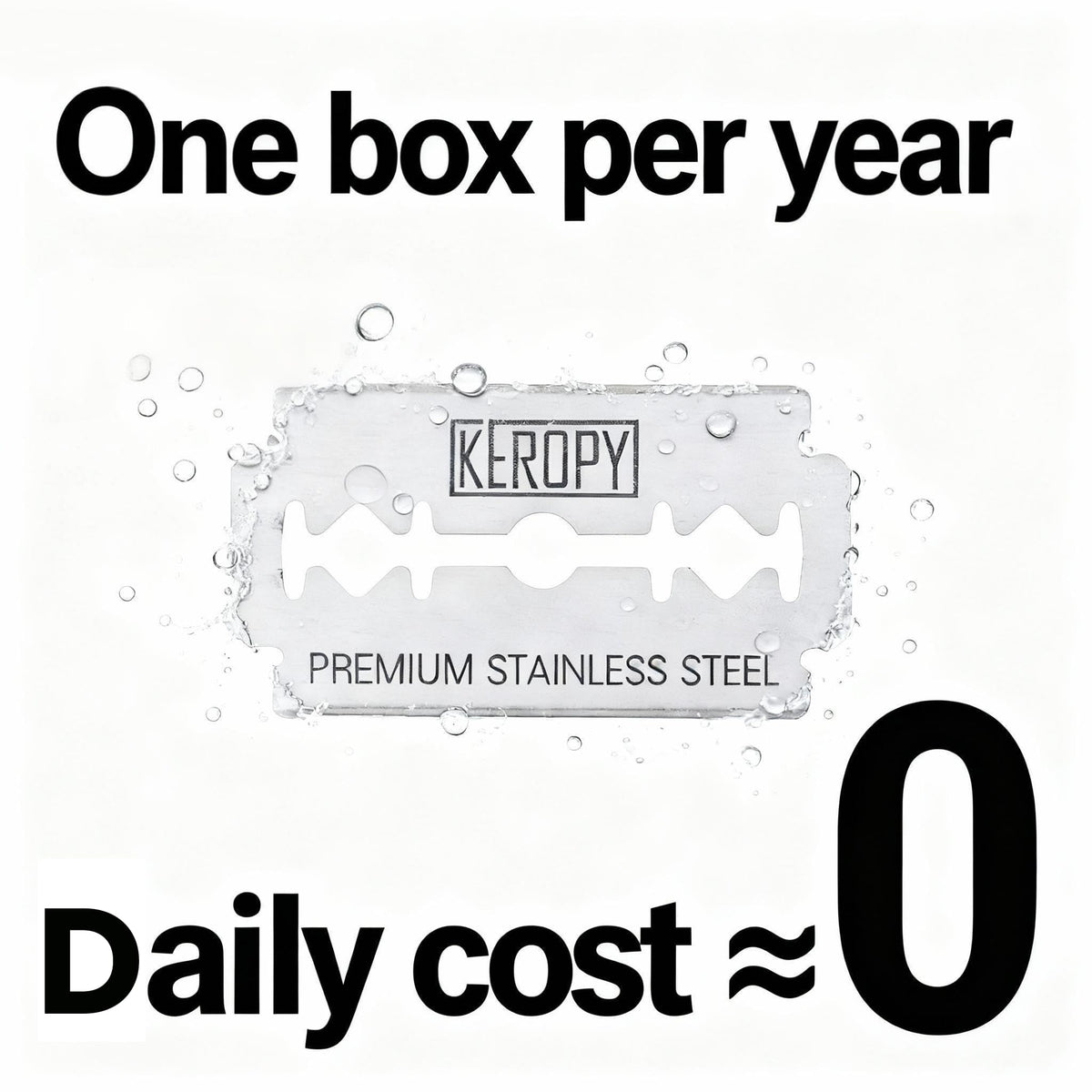 50 Safety Razor Blades