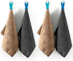 8Pack Barista Towels, Waffle weave microfiber towel for Espresso Machine.