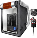 Resin 3D Printer Enclosure with Ventilation, 3D Printer Vented Enclosure Tent Cover Eliminate Odors Dustproof Isolate