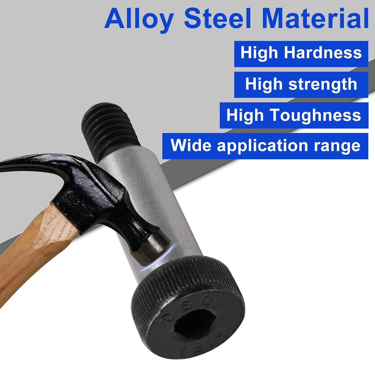 6Pcs Alloy Steel Shoulder Bolt #10-24 UNC Thread Shoulder Dia 1/4" Shoulder Length 5/8"