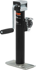 28321 Weld-On Pipe-Mount Swivel Trailer Jack, 3, 000 lbs. Support Capacity and 2, 000 lbs. lift capacity , 10 Inches