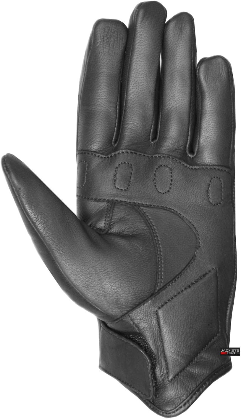 COMMUTER Motorcycle Gloves Premium Leather for Men Motorbike Riding Gloves | Touch Screen, Knuckle Protection, Non