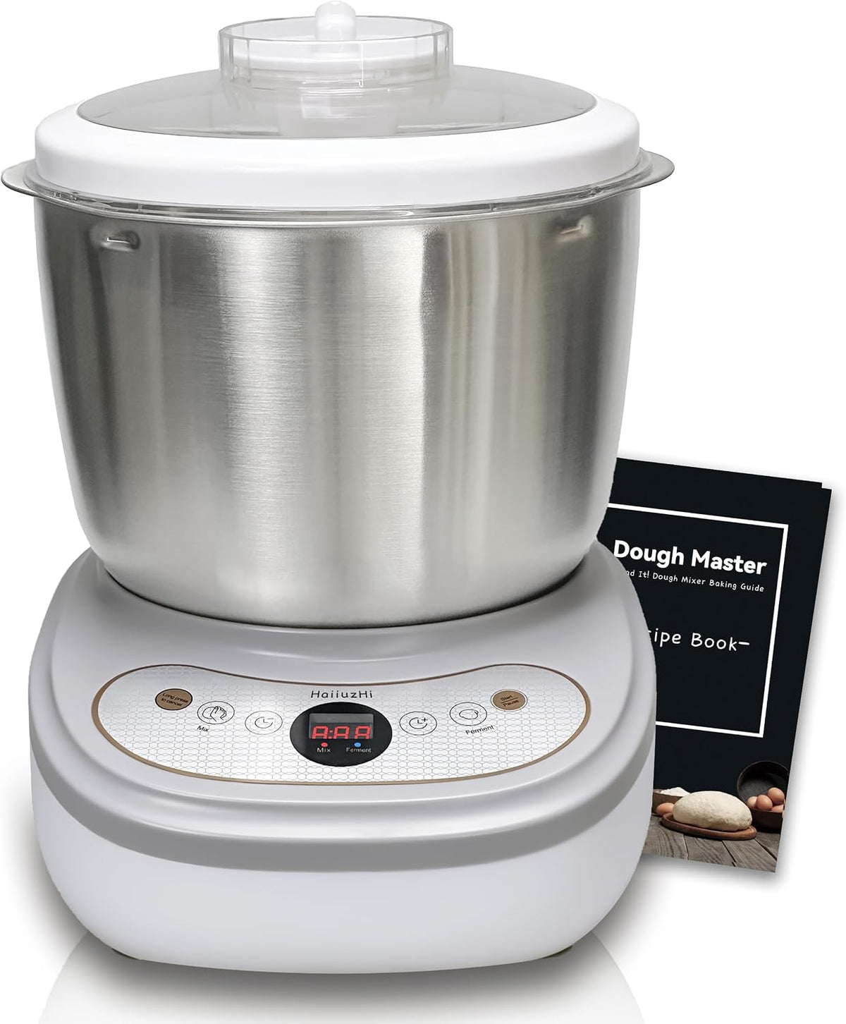 Dough Maker with Ferment Function 7.4Qt Large Capacity Dough Mixer,Commercial& Household Bread Mixer forPizza