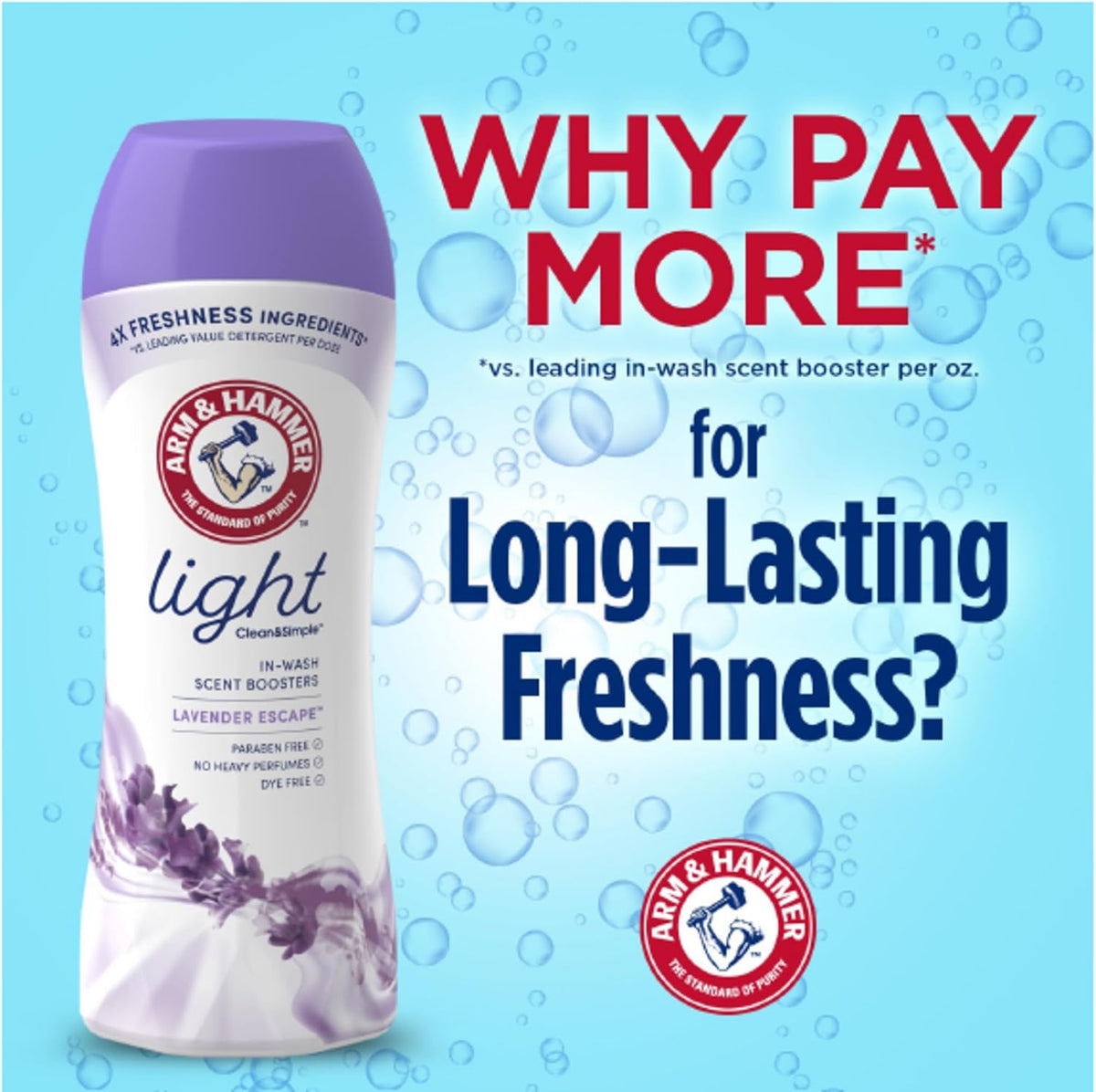 Light In-Wash Scent Booster Lavender Escape 24oz (Pack of 2)