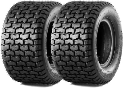 2 Pcs 13x6.50-6 Mower Turf Tires 13x6.5-6 Lawn and Garden Tractor Tires, 13x6.5x6 Zero Turn Mower Tire, Tubeless