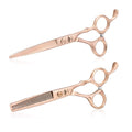Hair Cutting Scissors Thinning Shear Set Professional Barber 6 inch Texturizing Blending Shear Razor Edge Haircut