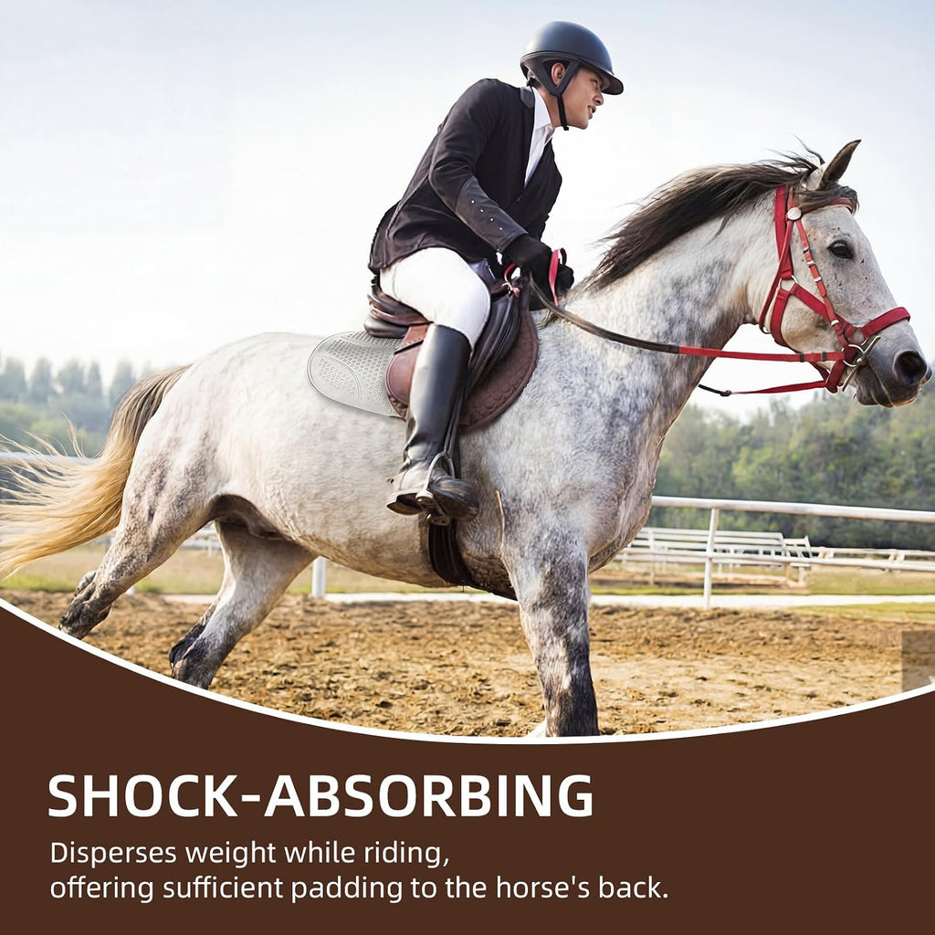 Anti-Slip TPE Pad for Horse English Saddle Pad