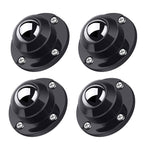 PlusRoc 4 Pack 1 Inch Self Adhesive Caster Wheels for Furniture