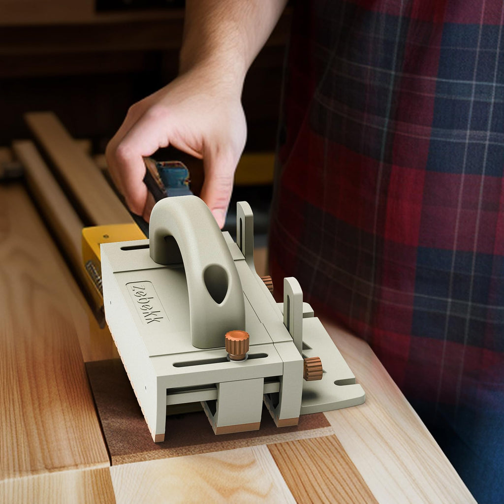 Zebekk Push Block for Table Saws, Router Tables, Band Saws & Jointers