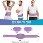 Ice Pack for Back Pain Relief, 2Pcs, Sciatica Brace Reusable Gel