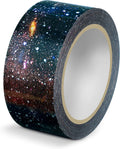 Galaxy/Wood Decorative Duct Tape Sticker 1.89'' 100 Yard, Galaxy