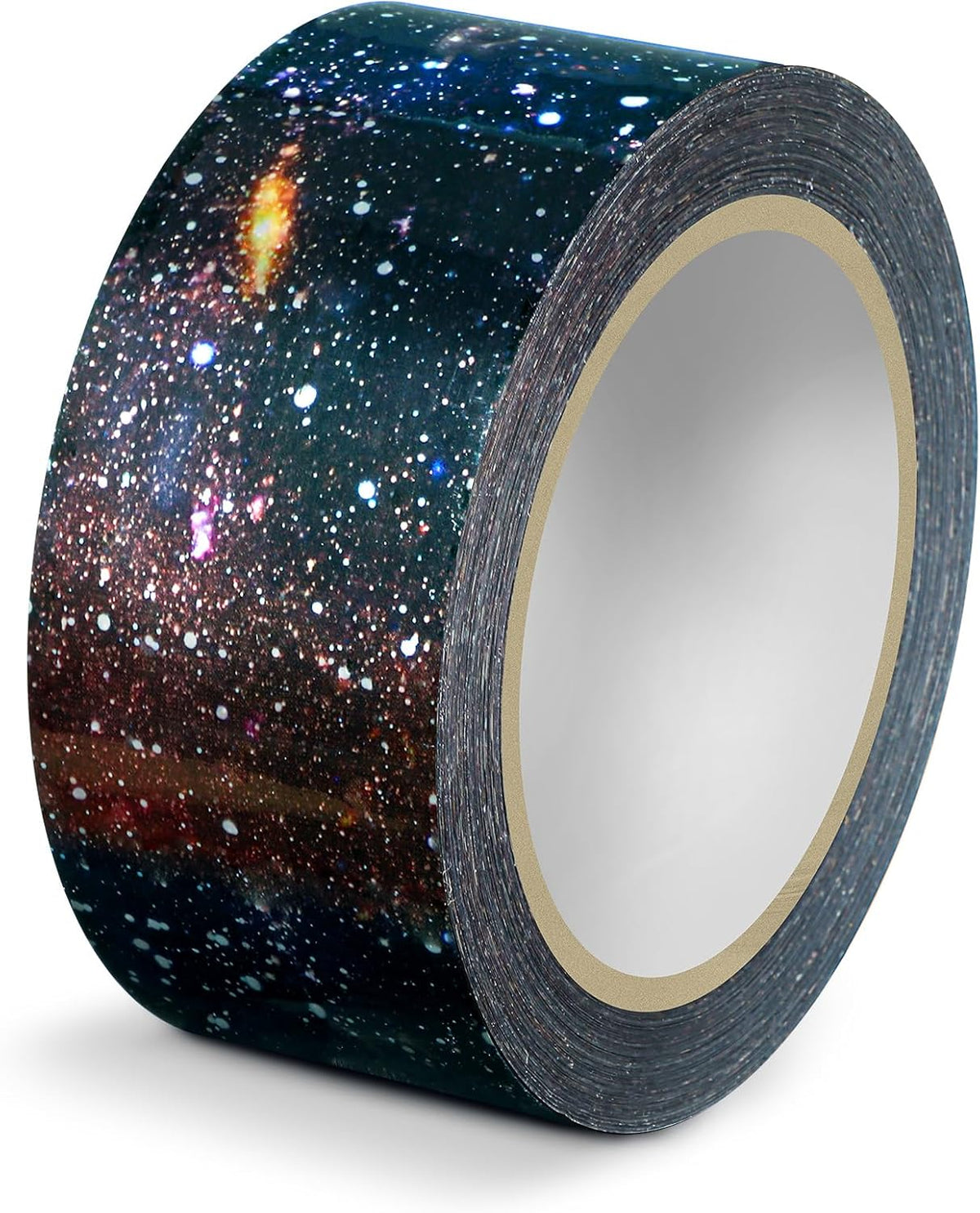 Galaxy/Wood Decorative Duct Tape Sticker 1.89'' 100 Yard, Galaxy