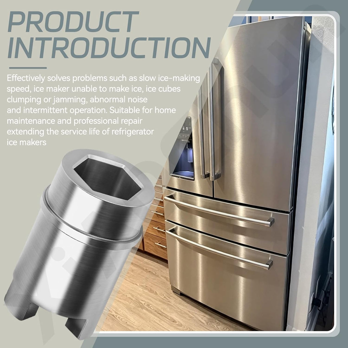 WP2220458 Refrigerator Ice Makers Coupling Compatible with Whirlpool