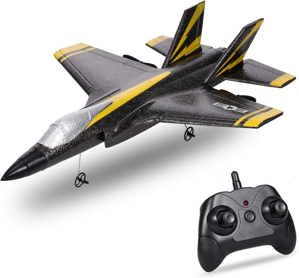 FX635 RC Airplane, 2 Channel RC Plane, 2.4Ghz Remote Control Airplane, Ready to Fly Foam Glider with 3 Axis Gyro