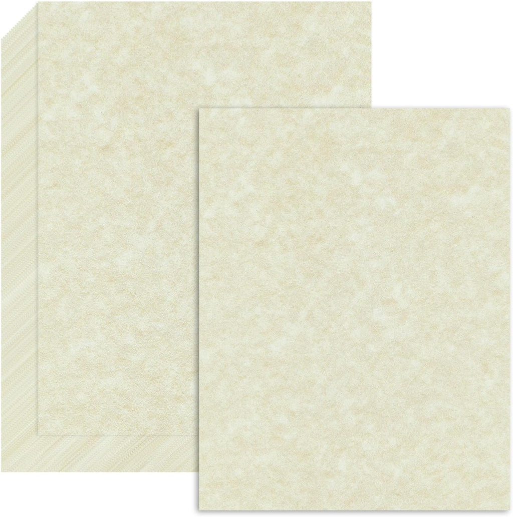 120 Sheets Parchment Paper for Certificates, 8.5" x 11", Ivory